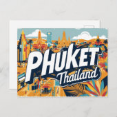  Phuket, Thailand Briefkaart (Voorkant / Achterkant)
