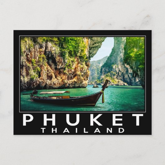 Phuket Thailand Briefkaart (Voorkant)