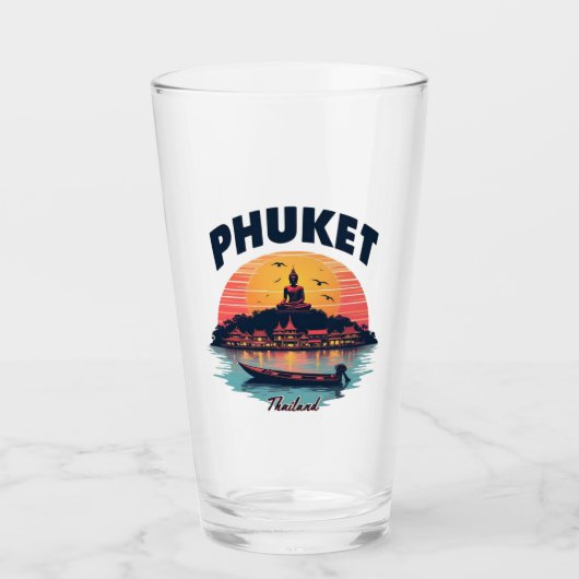 Phuket thailand glas (Voorkant)