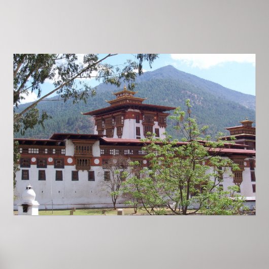 Phunaka Dzong Poster (Voorkant)
