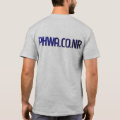 PHWA 1, Est. 2006, worsteling T-shirt (Achterkant)
