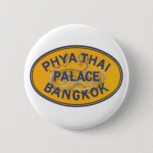 Phya Thai Palace Bangkok Ronde Button 5,7 Cm (Voorkant)