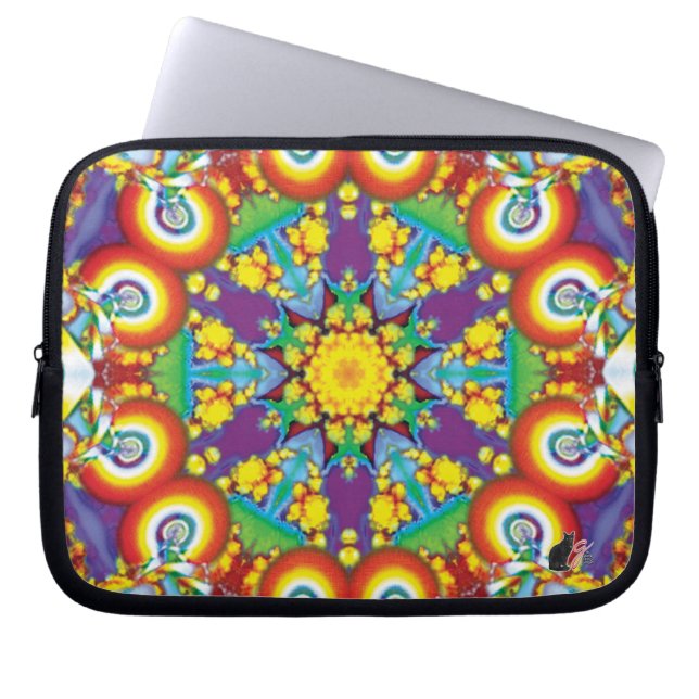 Phyletic Kaleidoscope Laptop Sleeve (Voorkant)