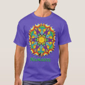 Phyletic Namaste Kaleidoscope T-shirt (Devant)