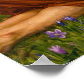 Phyllis and Demophoön by John William Waterhouse Poster (Hoek)