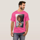 Phyllis Hyman Kleurpotlood www.Keithmcdowellartis T-shirt (Voorkant volledig)