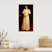 Phyllis Waterlow by John William Waterhouse Poster (Keuken)