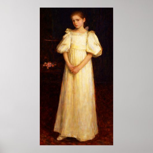 Phyllis Waterlow by John William Waterhouse Poster (Voorkant)