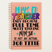 Phys Ed Enseignant Uniquement Parce Que Tâche À Te (Devant)