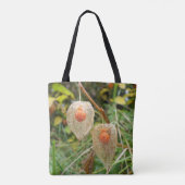 Physalis alkekengi Tout sur le sac d'impression (Dos)