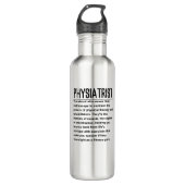 Physiatrist Waterfles (Voorkant)