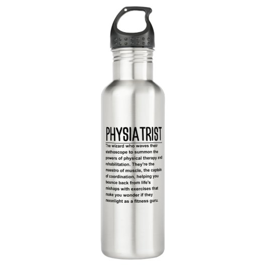 Physiatrist Waterfles (Voorkant)