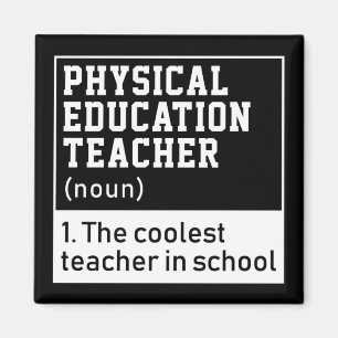 Physical Education Teacher Definition P.E. Magneet