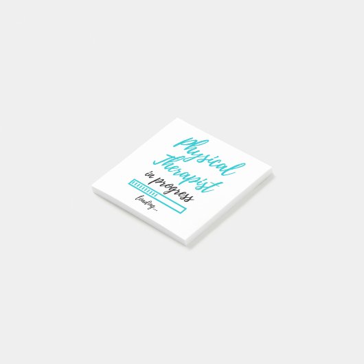 Physical Therapist In Progress 2 Post-it® Notes (Schuin)