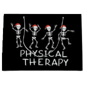 Physical Therapist Skeleton Christmas DPT Student  Groot Cadeauzakje (Voorkant)
