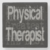 Physical Therapist Stenen Onderzetter (Voorkant)