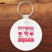 Physical Therapy Squad Valentines Day Pt Pta Vale  Sleutelhanger (Voorkant)