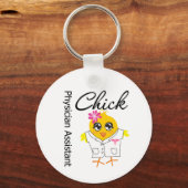 Physician Assistant Chick v2 Sleutelhanger (Voorkant)