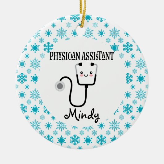 Physician Assistant Custom Gift Keramisch Ornament (Voorkant)