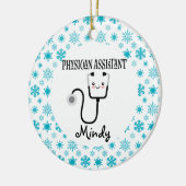 Physician Assistant Custom Gift Keramisch Ornament (Links)