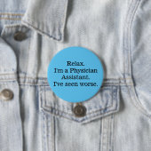 Physician Assistant pin Ronde Button 7,6 Cm (In situ)