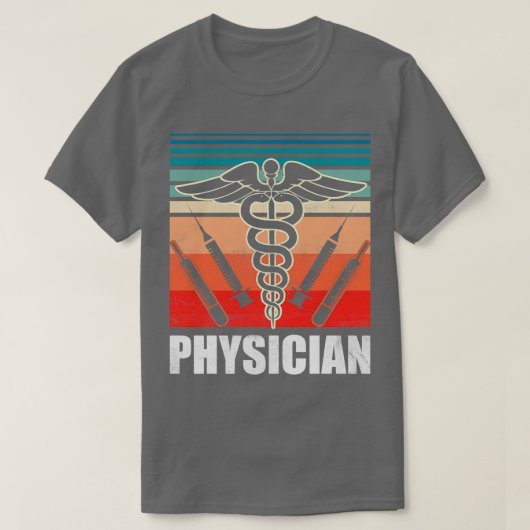 Physician MD Student Medical Practitioner Doctor T-shirt (Design voorkant)