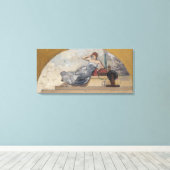 Physics, 1889 canvas afdruk (Insitu (Houten vloer))