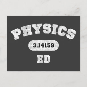 Physics Ed Briefkaart