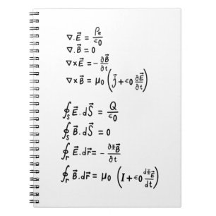 Physics Formula T-Shirt Invitation Square Sticker Notitieboek