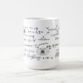 Physics Formulas Coffe Mug (Centre)