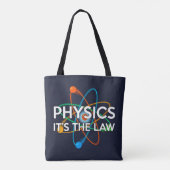 PHYSICS HET IS DE WET Fun Science Draagtas (Achterkant)
