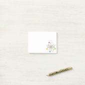 PHYSICS HET IS DE WET Fun Science Post-it® Notes (Op bureau)