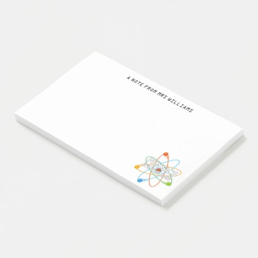PHYSICS HET IS DE WET Fun Science Post-it® Notes (Schuin)