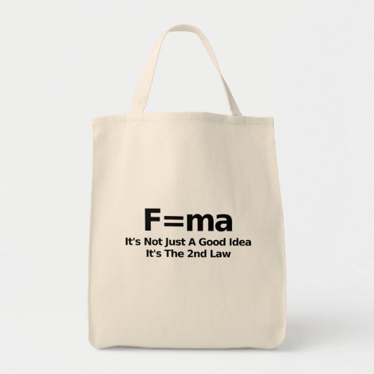 Physics Humor Canvas tas (Voorkant)