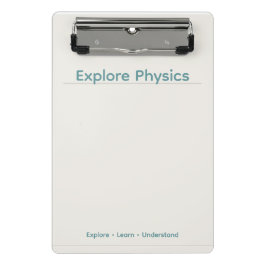 Physics Klembord – Minimaal ontwerp| Aangepast Mini Klembord