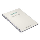 Physics Notebook – Minimal Academic Edition Notitieboek (Rechterzijde)