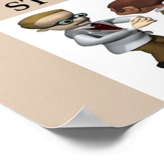 PHYSICS string theorie poster (Hoek)