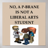 PHYSICS string theorie poster (Voorkant)