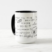 Physics tu formules and diagrams Coffe Mug (Devant gauche)