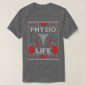Physio Life Ugly kerstSweaters Matching Group T-shirt (Design voorkant)