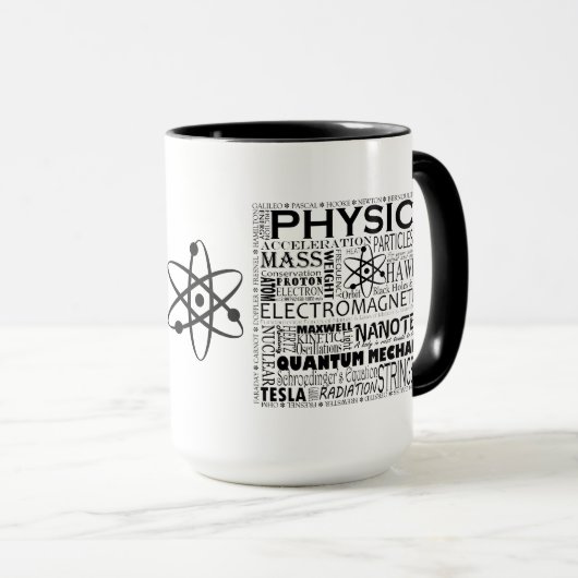 Physique avec une Mug d'Atom (Devant droit)