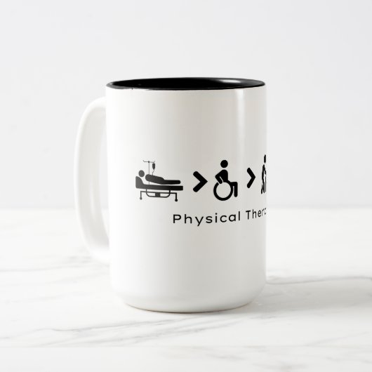 Physothérapie Coffee Mug (Devant gauche)