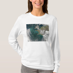 Phytoplankton bloom in de Noord-Atlantische Oceaan T-shirt