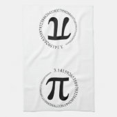 Pi (π) Dag Theedoek (Verticaal)