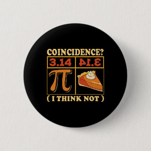 PI 3.14 PI Happy PI Dag Wiskunde Leraar Student Ronde Button 5,7 Cm