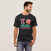 Pi-3,14 Pie-incidentie volgens mij geen Wiskunde-p T-shirt (Voorkant volledig)