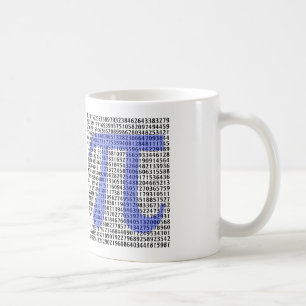 Pi 3,14 tot Honderd Cijfers Koffiemok