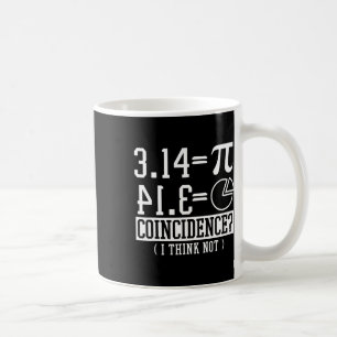 pi 3.14 Wiskunde blij 14 maart verjaardag toeval Koffiemok