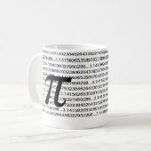 Pi 3.14 Wiskunde Geek Koffie Mok (Voorkant links)