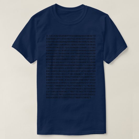 PI 6 T-SHIRT (Design voorkant)
